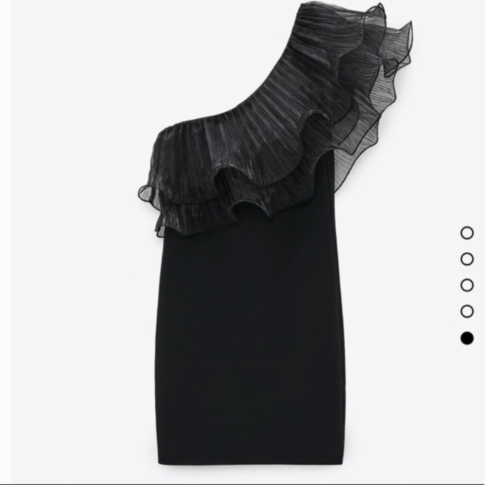 ZARA Mini Black Dress